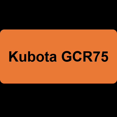 Kubota GCR75